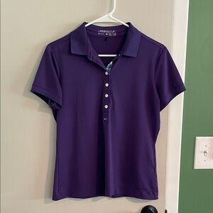Nike Women's Deep Purple Button Down Shirt